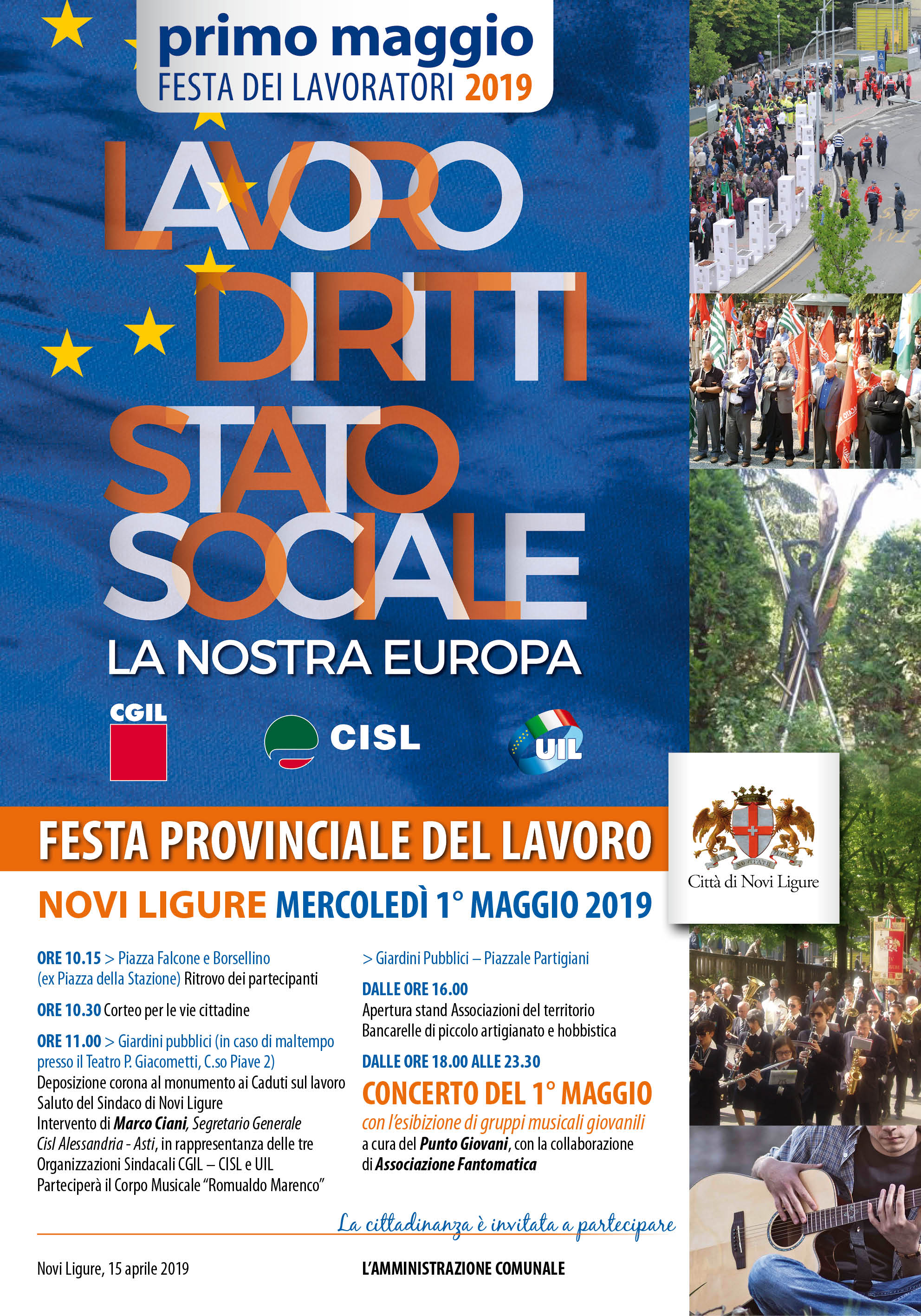 Festa del 1° Maggio Festa del 1° Maggio