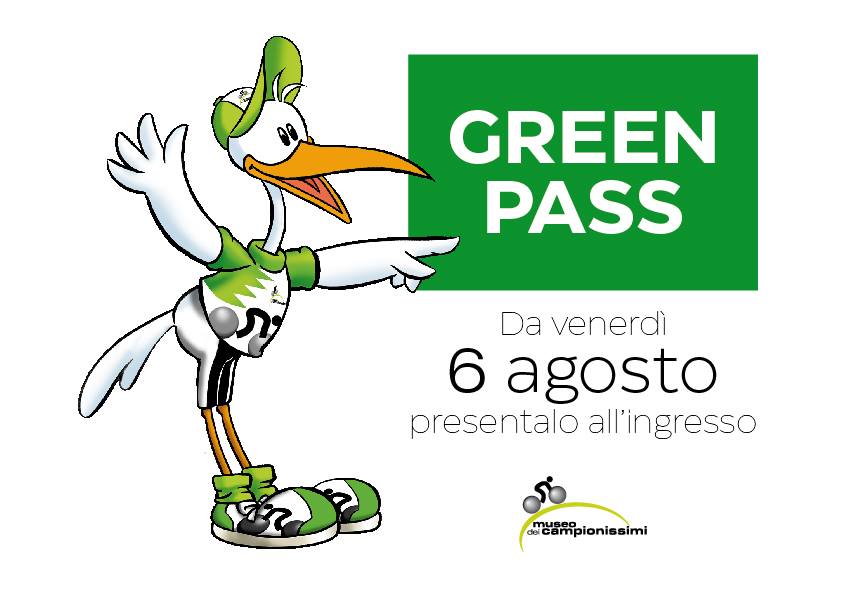 Green pass per Museo dei Campionissimi