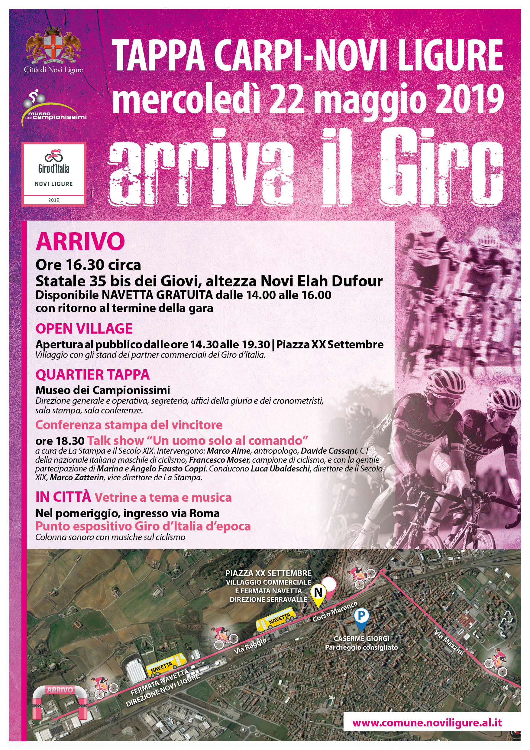 Il 22 maggio arriva il Giro Il 22 maggio arriva il Giro