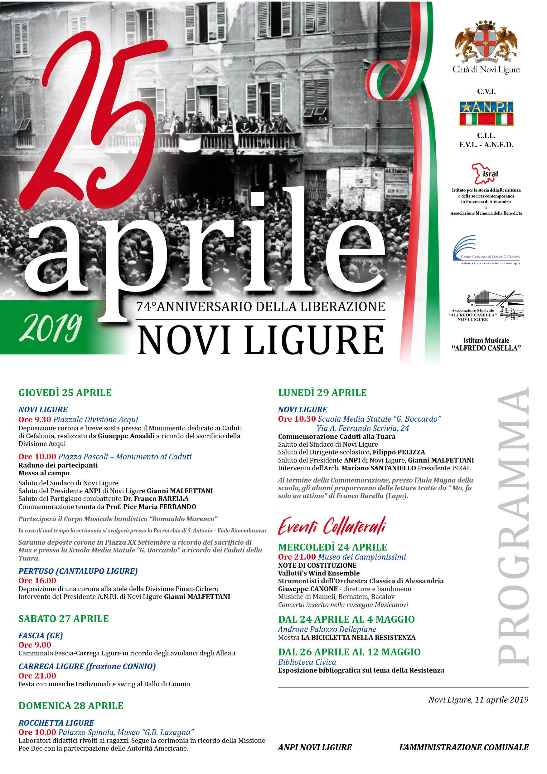 Anniversario della Liberazione Anniversario della Liberazione