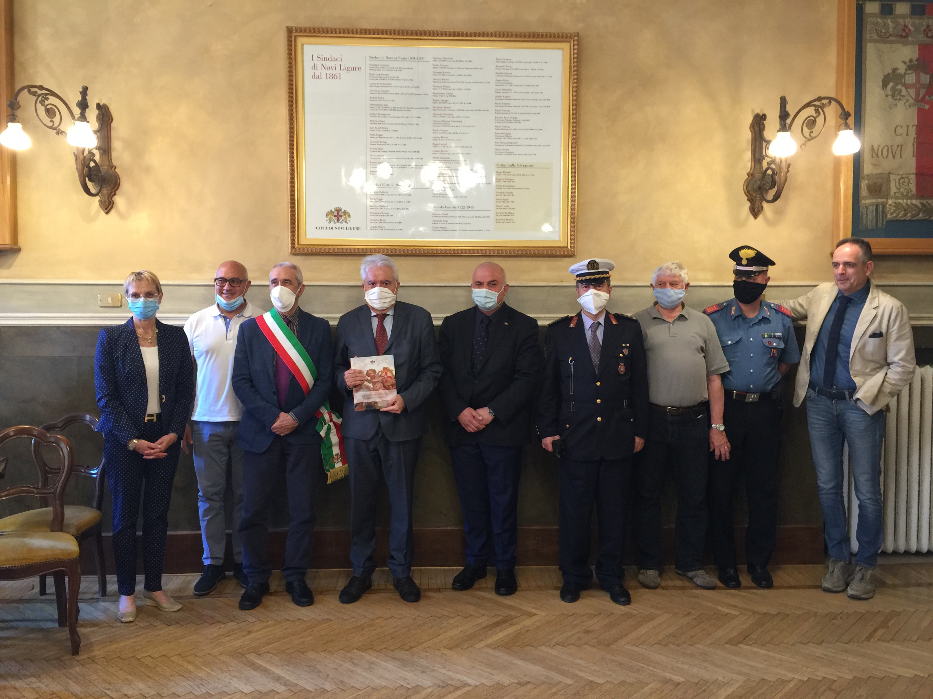 Prefetto in visita a Novi