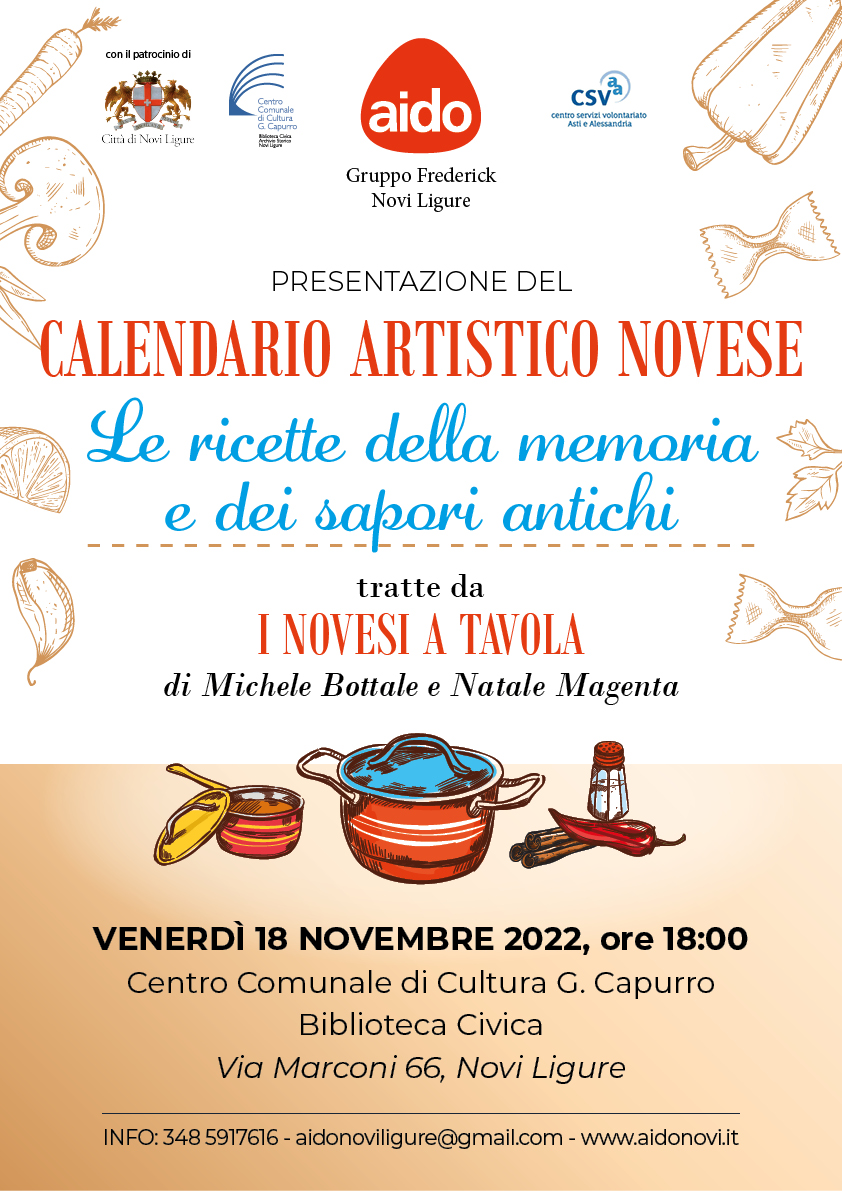 Calendario artistico novese Calendario artistico novese