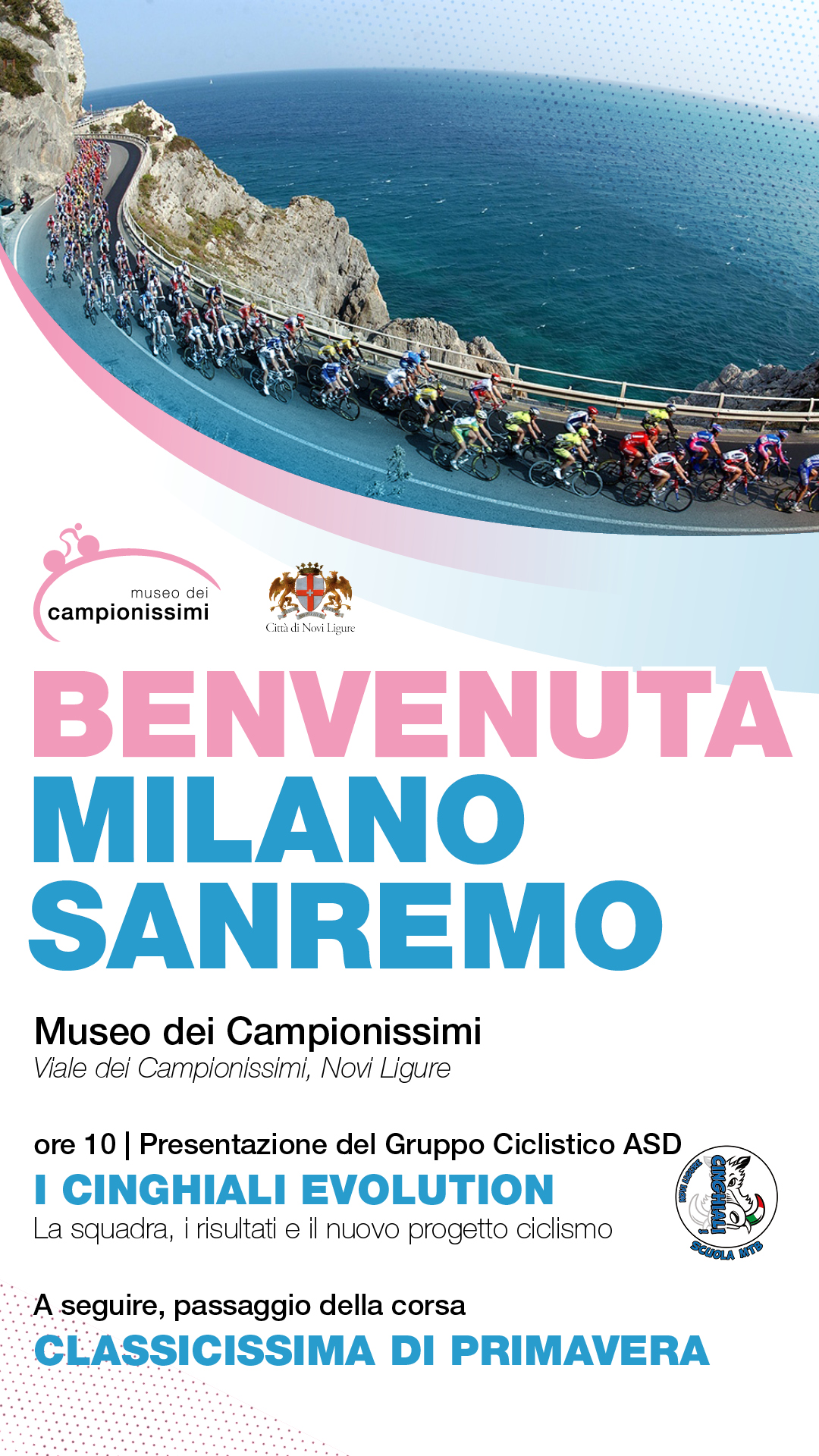 Benvenuta Milano Sanremo