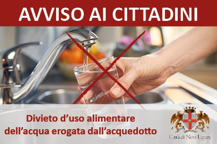 Divieto utilizzo acqua