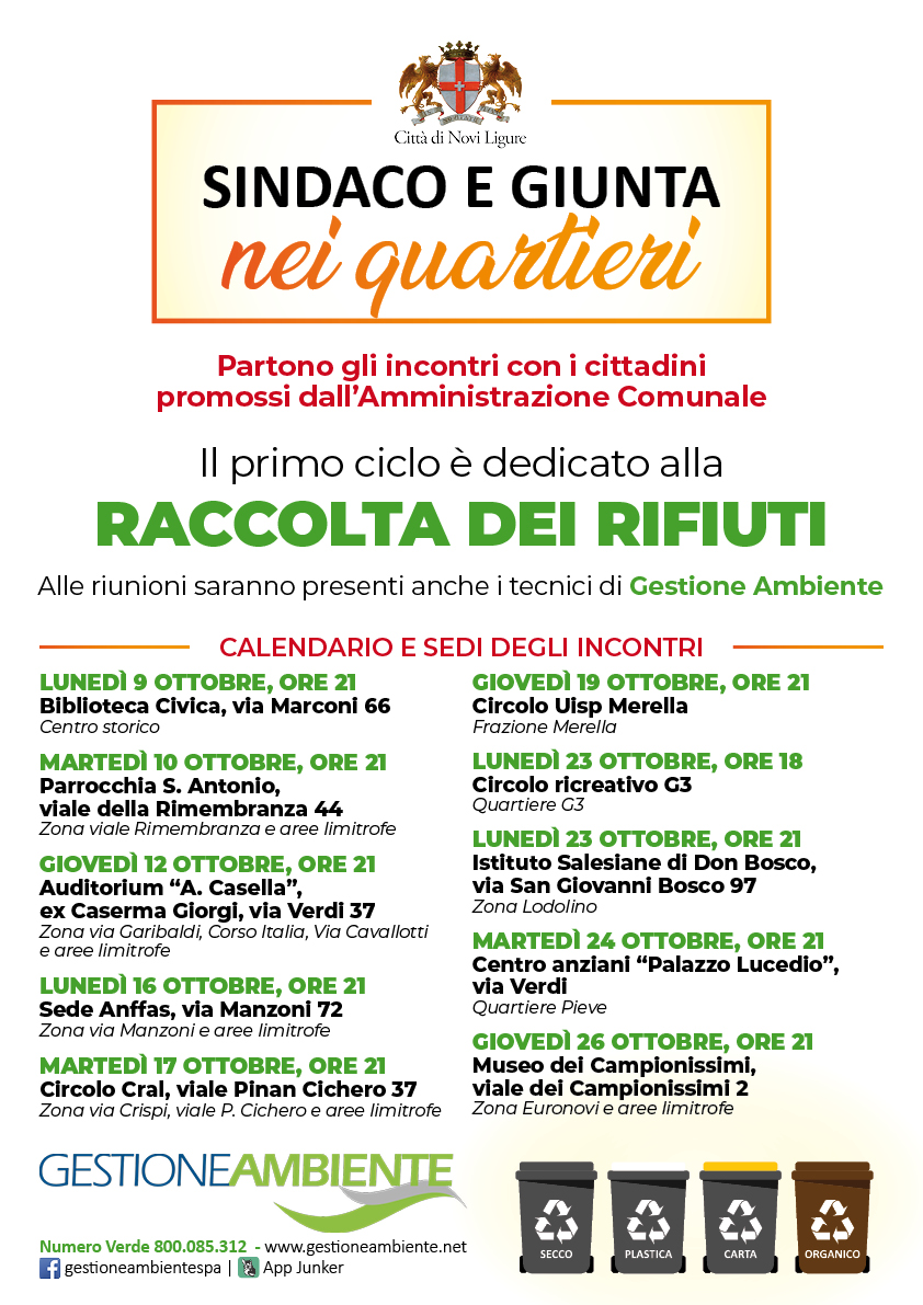 Proseguono gli incontri tra Amministrazione e cittadini