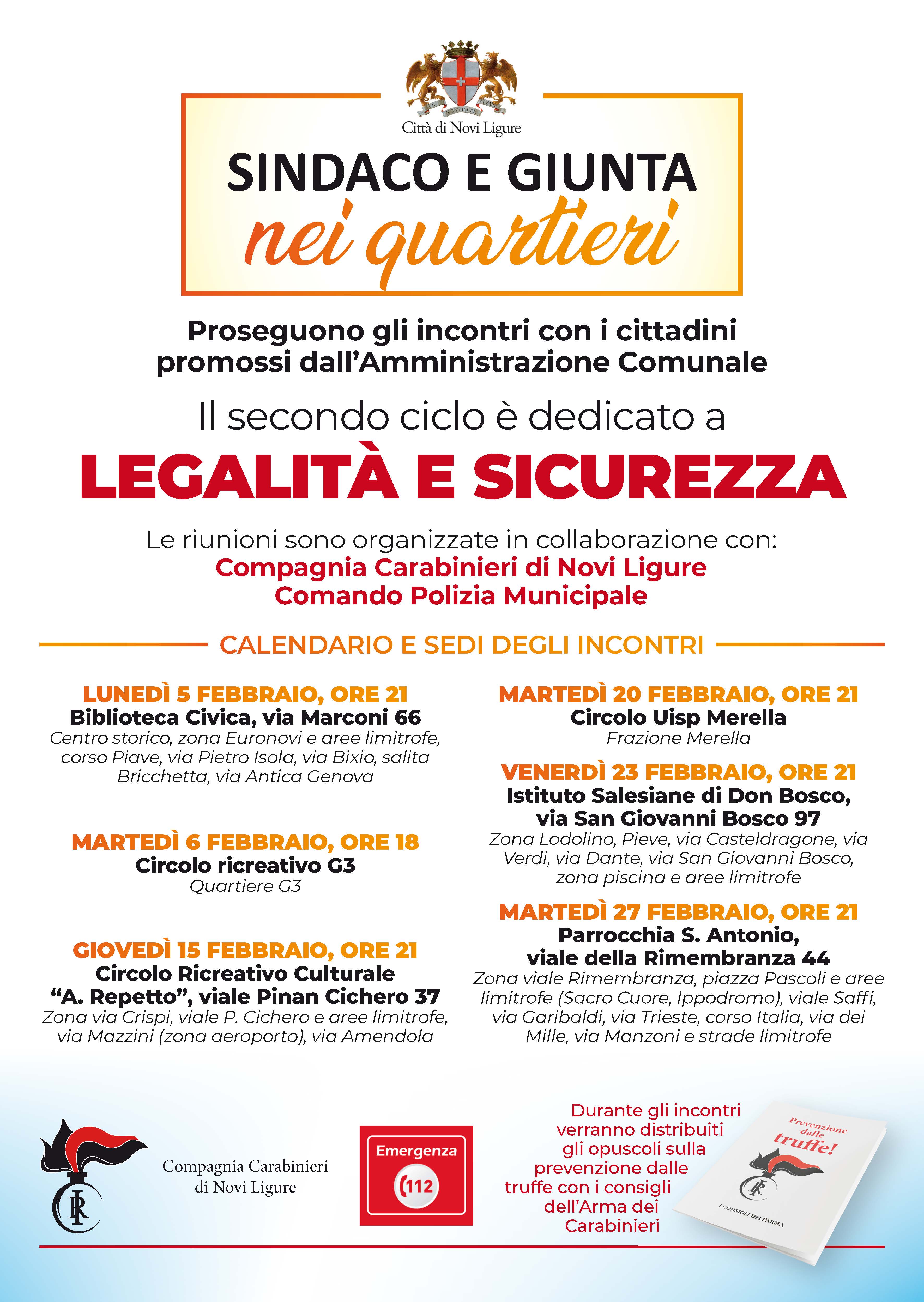 Incontri tra Amministrazione e cittadini, ultimo appuntamento