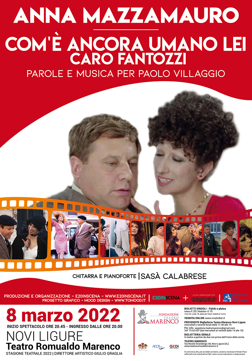 Anna Mazzamauro al Teatro Marenco Anna Mazzamauro al Teatro Marenco