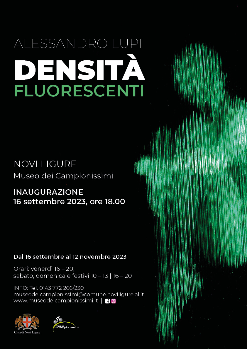 Mostra Densità Fluorescenti al Museo dei Campionissimi