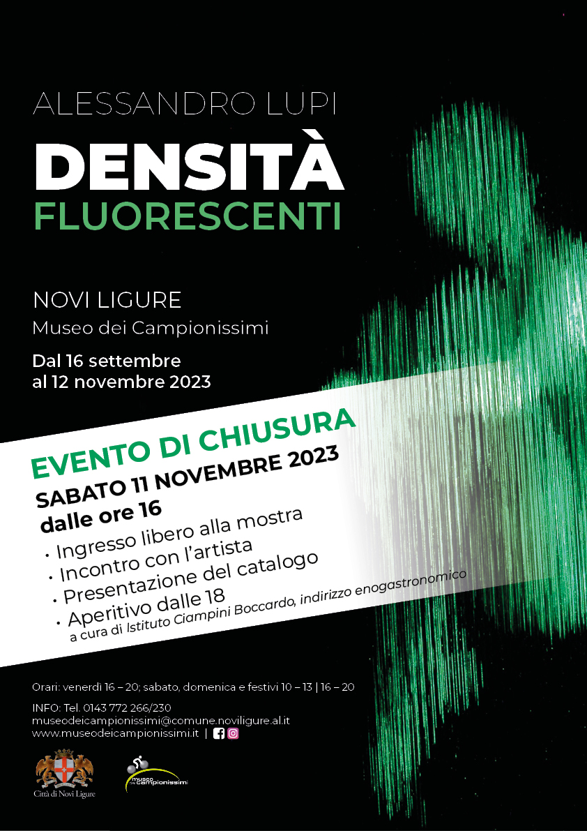 Mostra 'Densità Fluorescenti' al Museo dei Campionissimi Mostra 'Densità Fluorescenti' al Museo dei Campionissimi