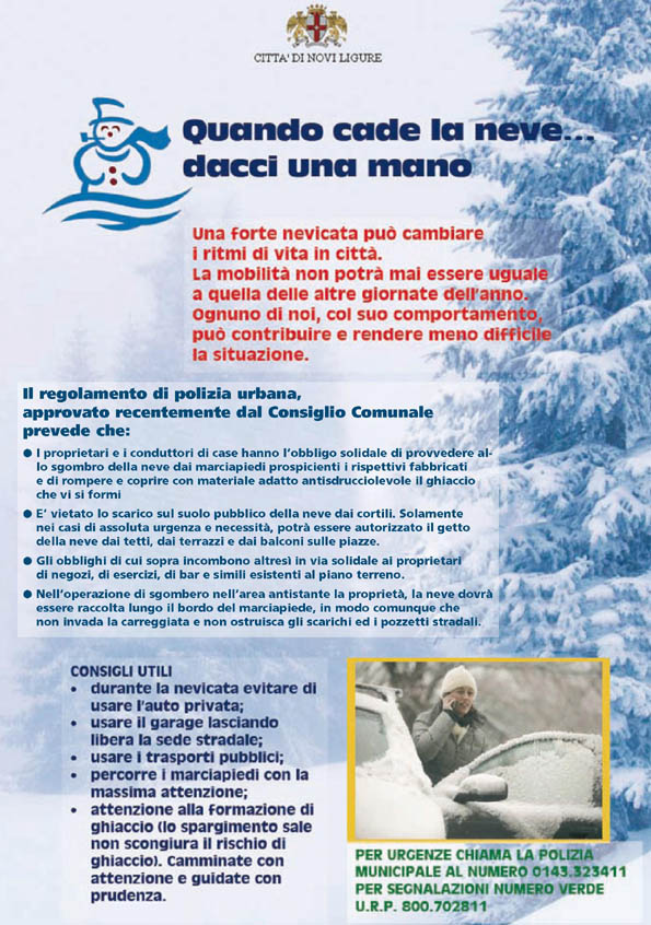 In caso di neve