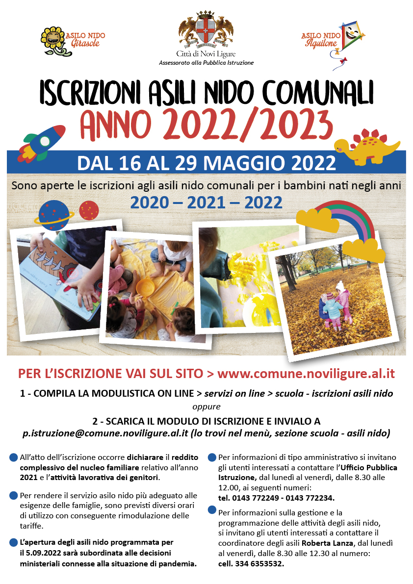 Iscrizioni asili nido Iscrizioni asili nido