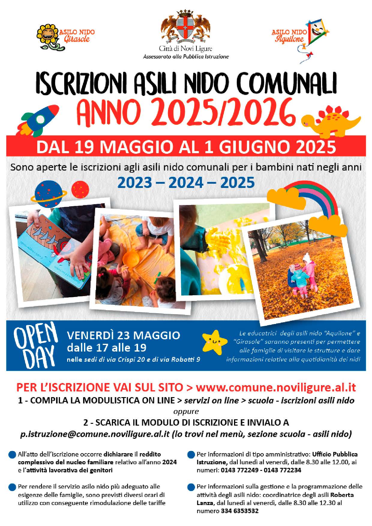 Iscrizioni asili nido