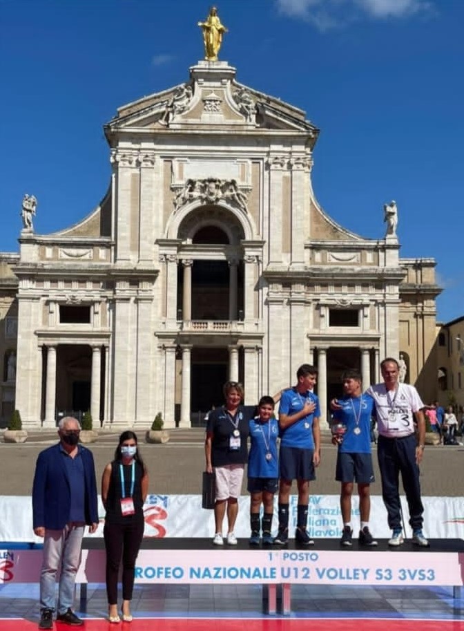 Novi Pallavolo under 12 campione d'Italia 