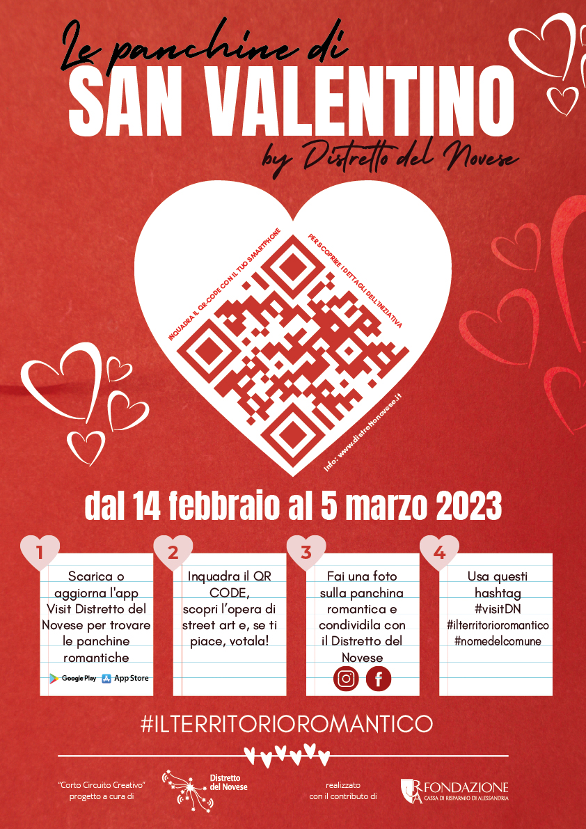 Le panchine di San Valentino