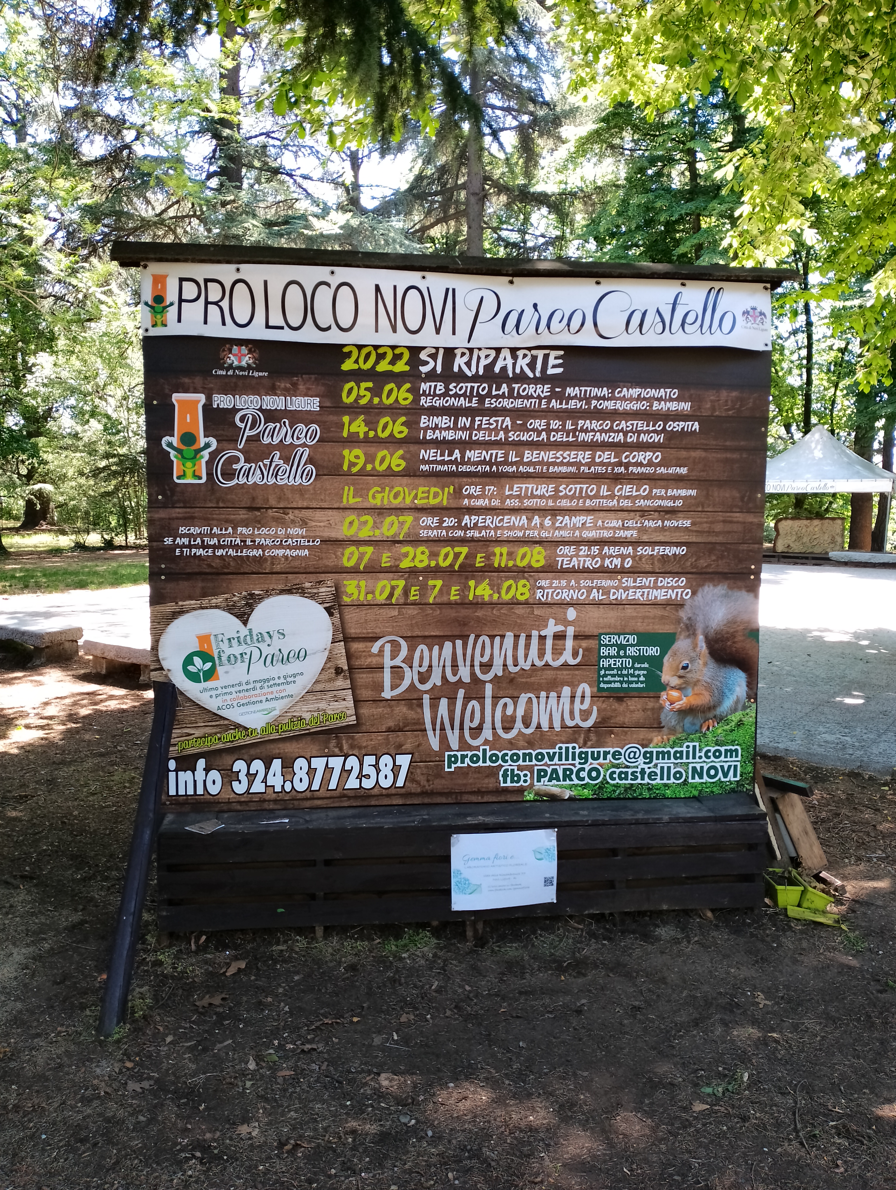 Parco Castello, si riparte Parco Castello, si riparte