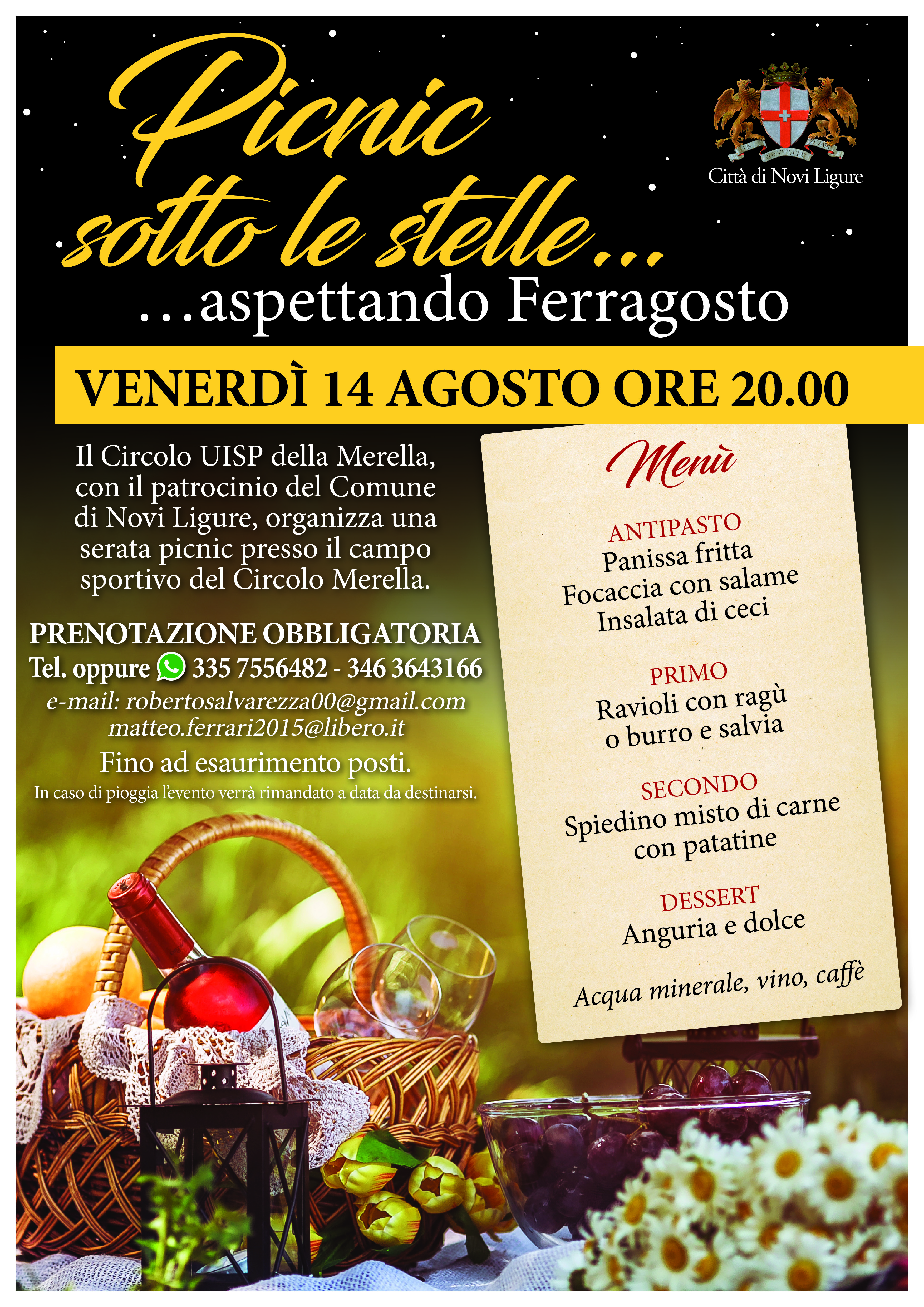 Picnic sotto le stelle