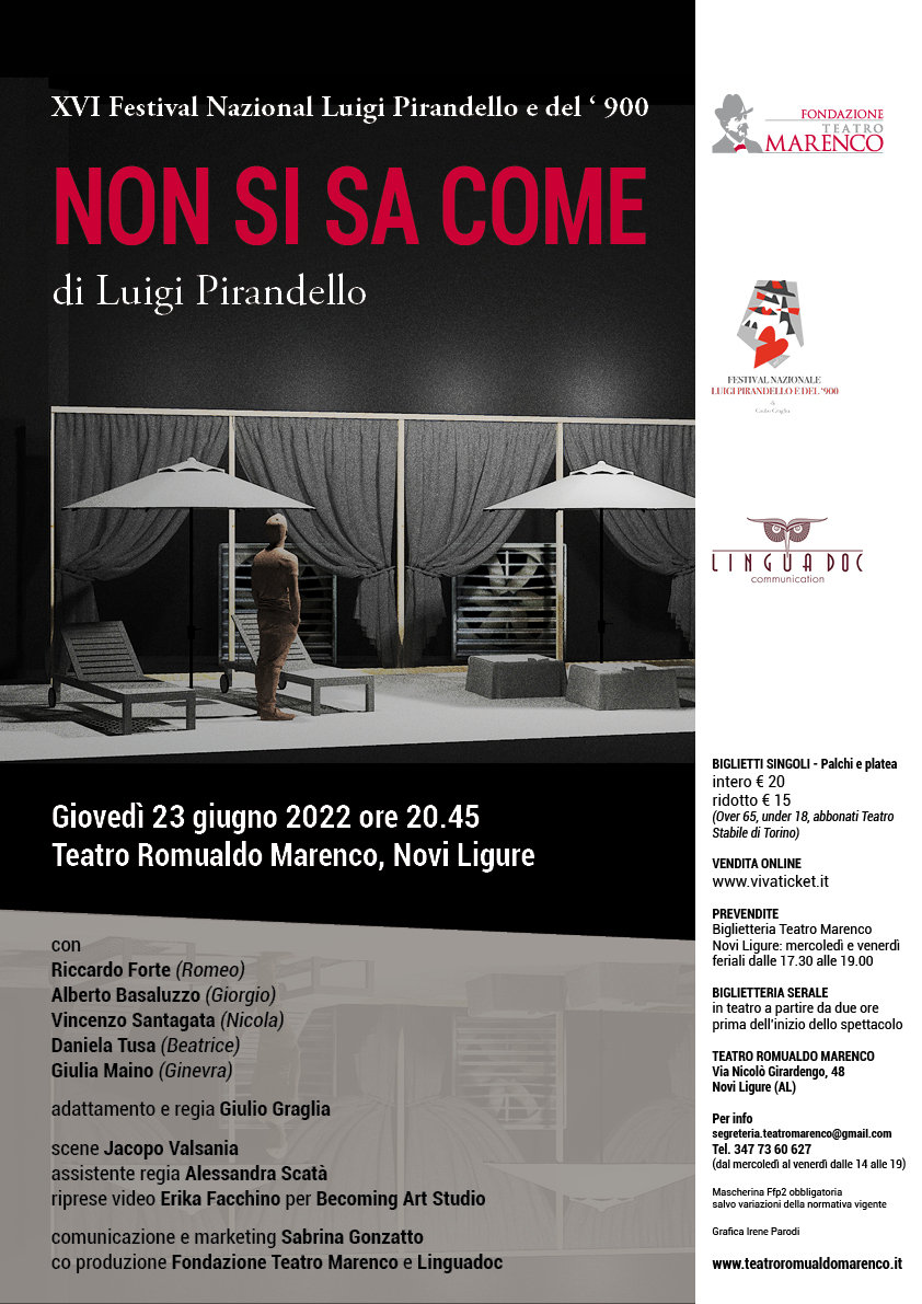 Pirandello al Teatro Marenco