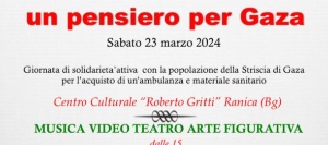 UN PENSIERO PER GAZA