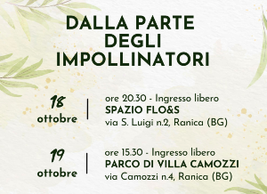 DALLA PARTE DEGLI IMPOLLINATORI
